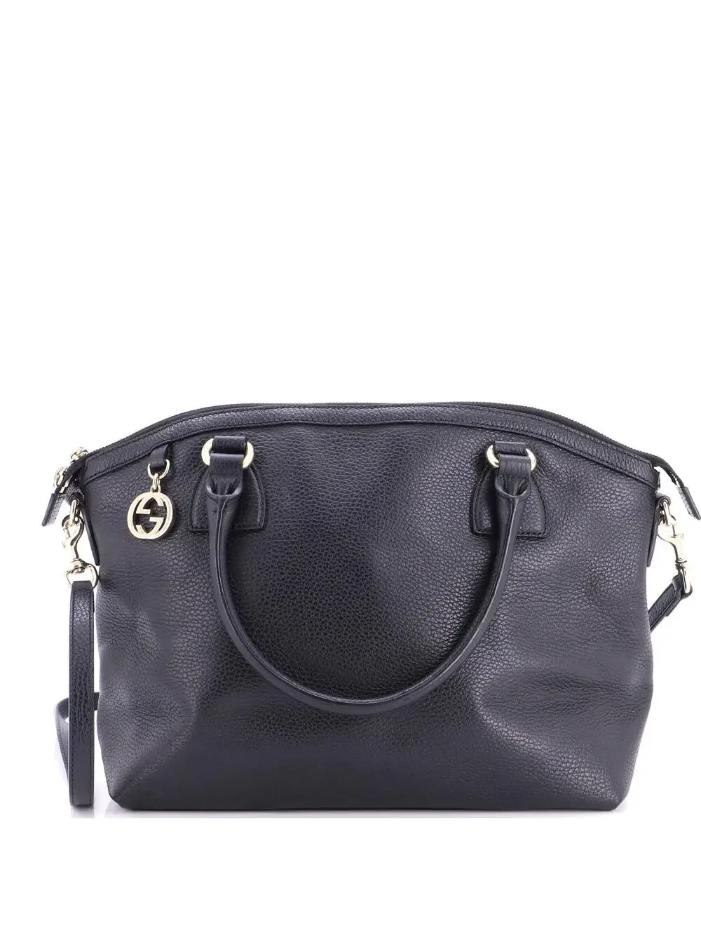 Gucci Gg Charm Convertible Dome Satchel #294386G68B